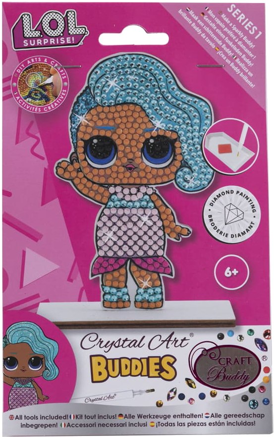 Алмазний живопис Crystal Art Королева бризок (CAFGR-LOL003)