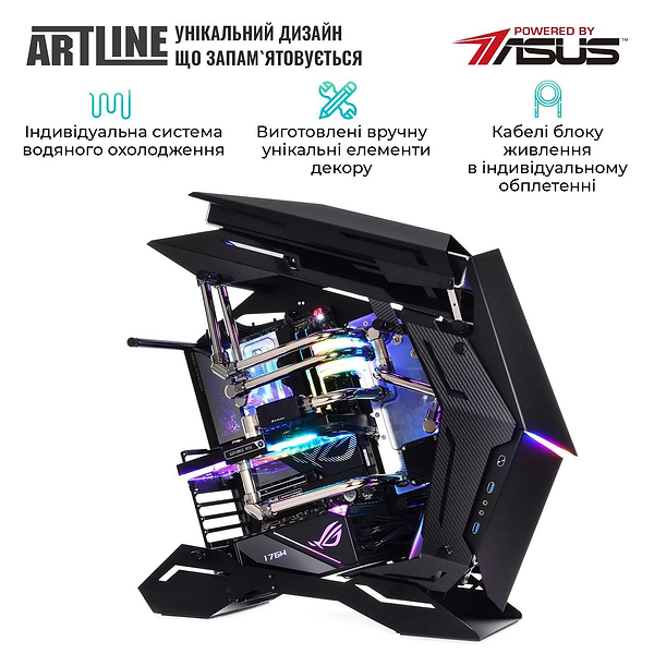 Фото - Системный блок Artline Overlord Carbon Windows 11 Pro (Carbonv01)