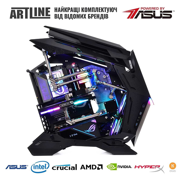 Фото - Системный блок Artline Overlord Carbon Windows 11 Pro (Carbonv01)
