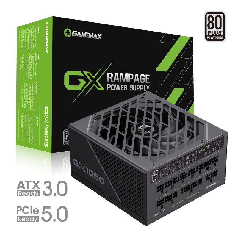 Блок живлення для ПК Gamemax GX-1050 PRO BK (ATX3.0PCIe5.0)