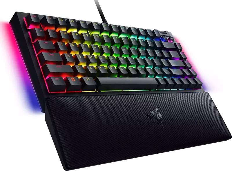 Фото - Клавиатура проводная игровая Razer BlackWidow V4 75% Black (RZ03-05000100-R3M1)