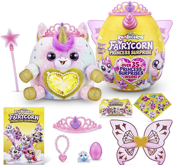 Фото - М'яка іграшка-сюрприз Rainbocorns Rainbocorn-A (серия Fairycorn Princess) (9281A)