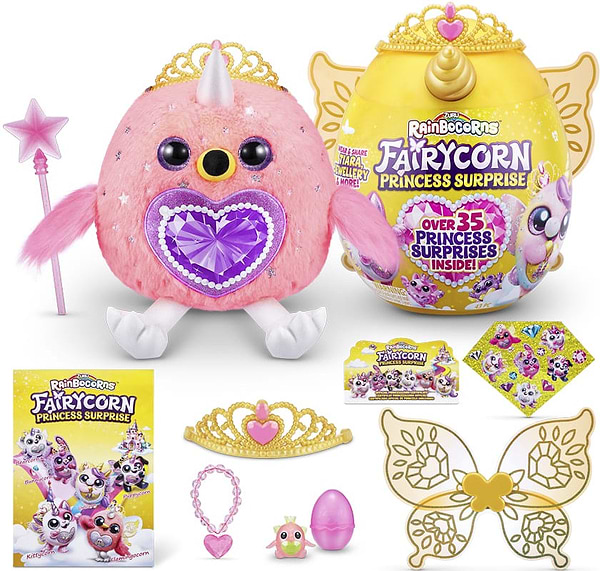 Фото - М'яка іграшка-сюрприз Rainbocorns Rainbocorn-B (серия Fairycorn Princess) (9281B)