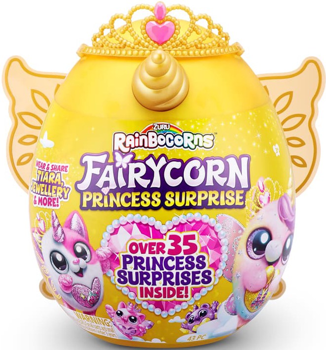 Фото - М'яка іграшка-сюрприз Rainbocorns Rainbocorn-B (серия Fairycorn Princess) (9281B)