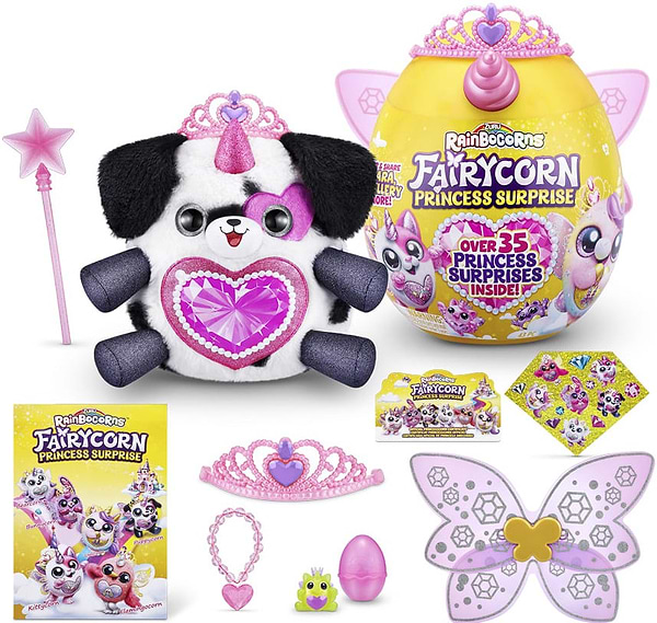 Фото - М'яка іграшка-сюрприз Rainbocorns Rainbocorn-D (серия Fairycorn Princess) (9281D)