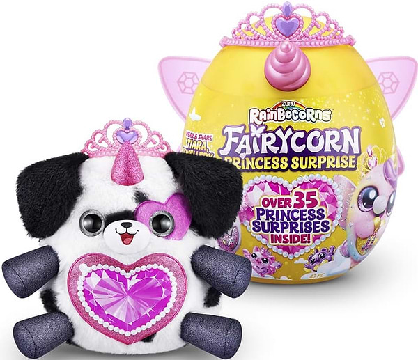 Фото - М'яка іграшка-сюрприз Rainbocorns Rainbocorn-D (серия Fairycorn Princess) (9281D)