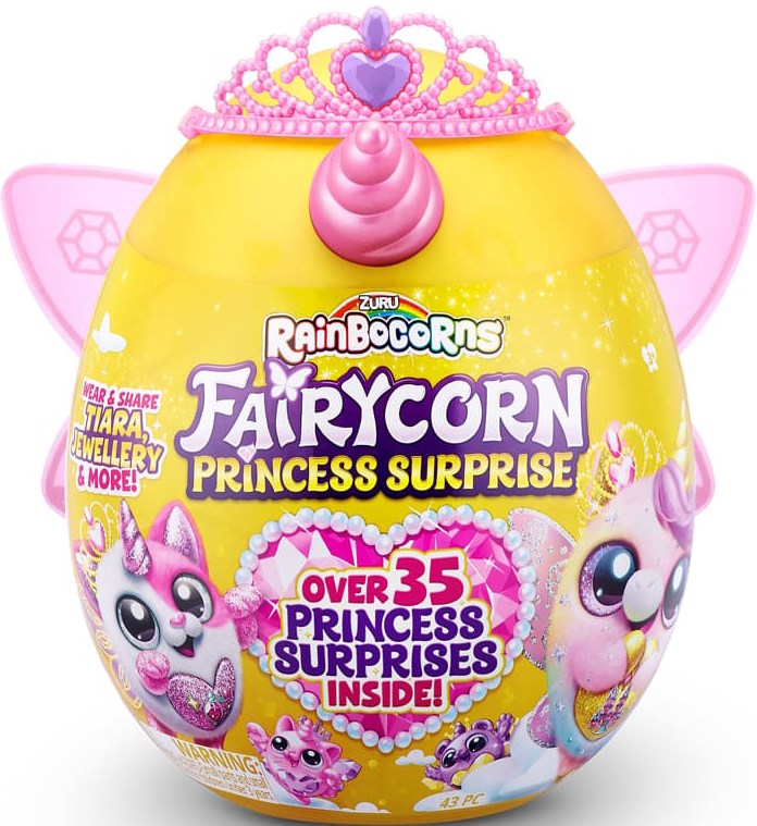 Фото - М'яка іграшка-сюрприз Rainbocorns Rainbocorn-D (серия Fairycorn Princess) (9281D)