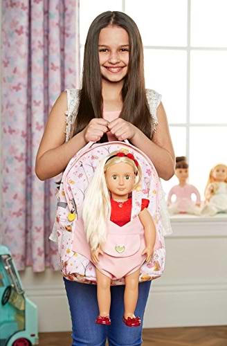 Фото - Одяг та аксесуари для ляльки Our Generation Рюкзак Рожевий (BD37237Z)