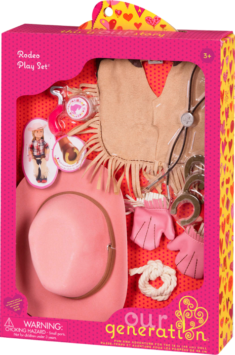 Фото - Одежда и аксессуары для куклы Our Generation Родео (BD37284Z)