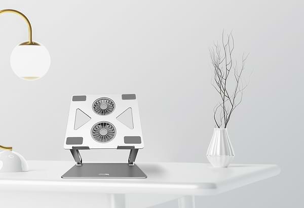 Фото - Підставка під ноутбук охолоджуюча OfficePro LS121G Aluminium alloys Grey
