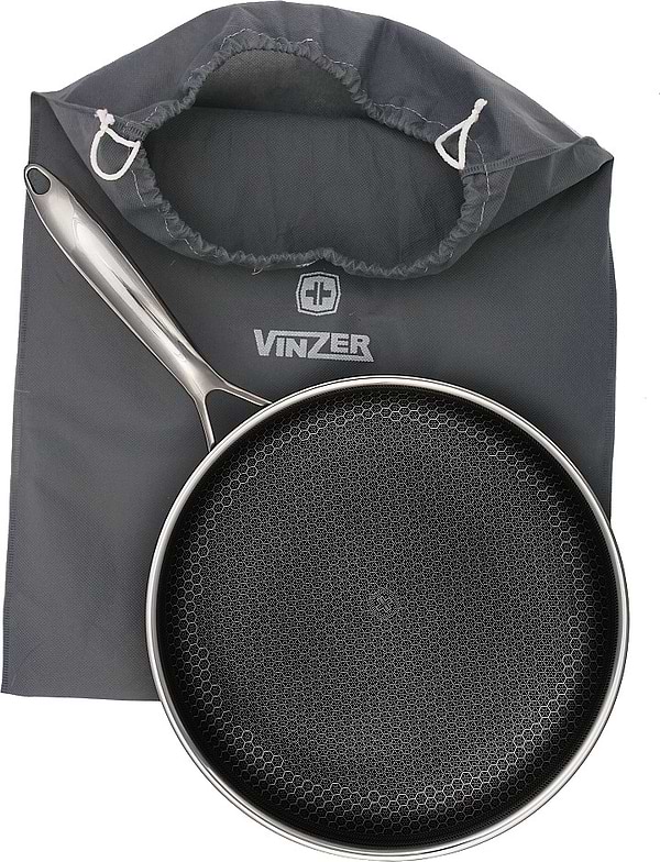 Фото - Сковорода універсальна Vinzer 3D Cube Induction 26 см (50402)