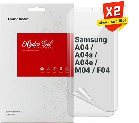 Защитная пленка для смартфона Armorstandart Clear + Anti-Blue for Samsung A04 / A04s / A04e / M04 / F04 (ARM66829)