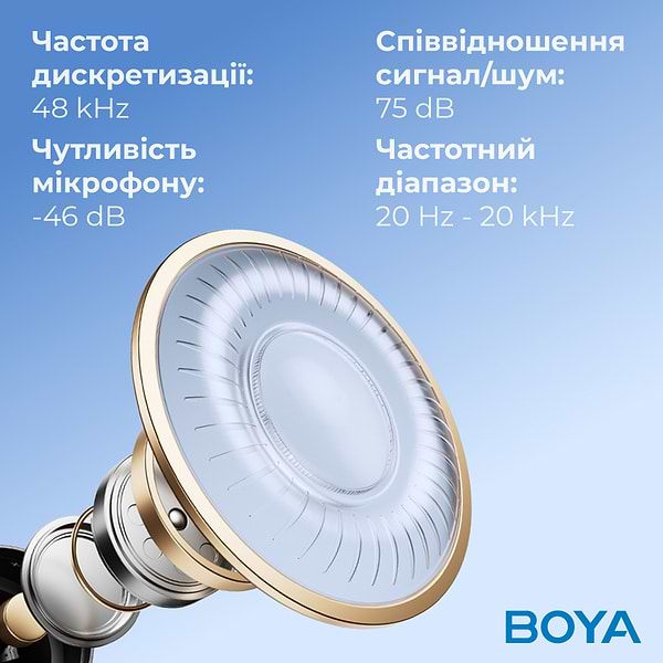 Фото - Микрофон для компьютера проводной Boya K9 RGB Black