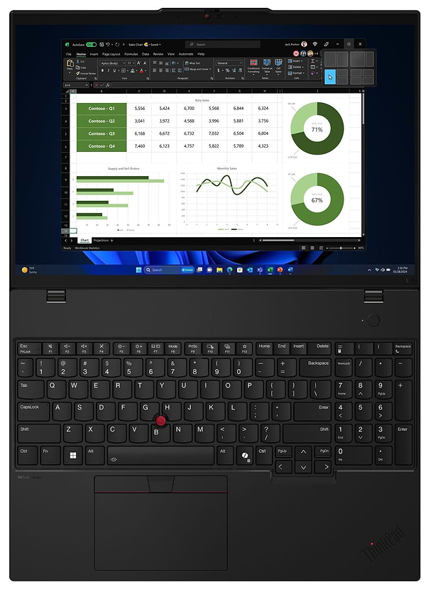 Фото - Ноутбук Lenovo ThinkPad L16 Gen 1 (21L70016RA) Black