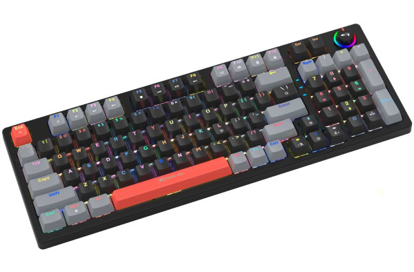 Фото - Клавиатура проводная игровая XTRIKE ME GK-987GGRUA