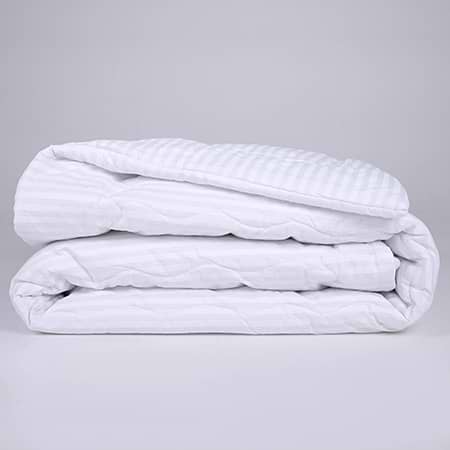 Фото - Одеяло зимнее двуспальное MirSon антиаллергенное №177 Сolor Fun Line 17-0605 Stripe White Thinsulate 172х205 + нав. 2 шт. (2200010853131)