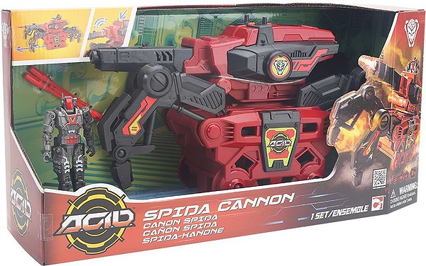 Фото - Набір ігрових фігурок A.C.I.D. Гармата Спайда (535201)
