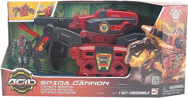 Фото - Набір ігрових фігурок A.C.I.D. Гармата Спайда (535201)