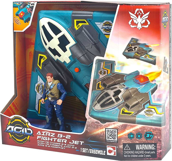 Фото - Набор игровых фигурок A.C.I.D. МорфоЗор Истребитель AIRZ B-2 (535200)
