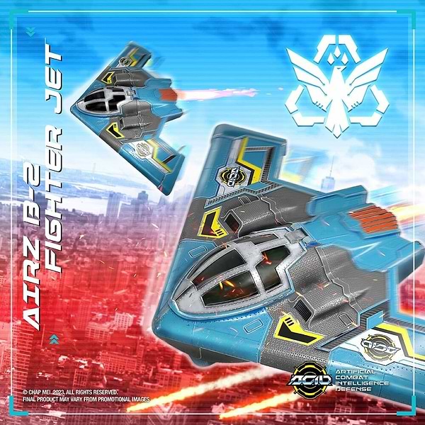 Фото - Набор игровых фигурок A.C.I.D. МорфоЗор Истребитель AIRZ B-2 (535200)