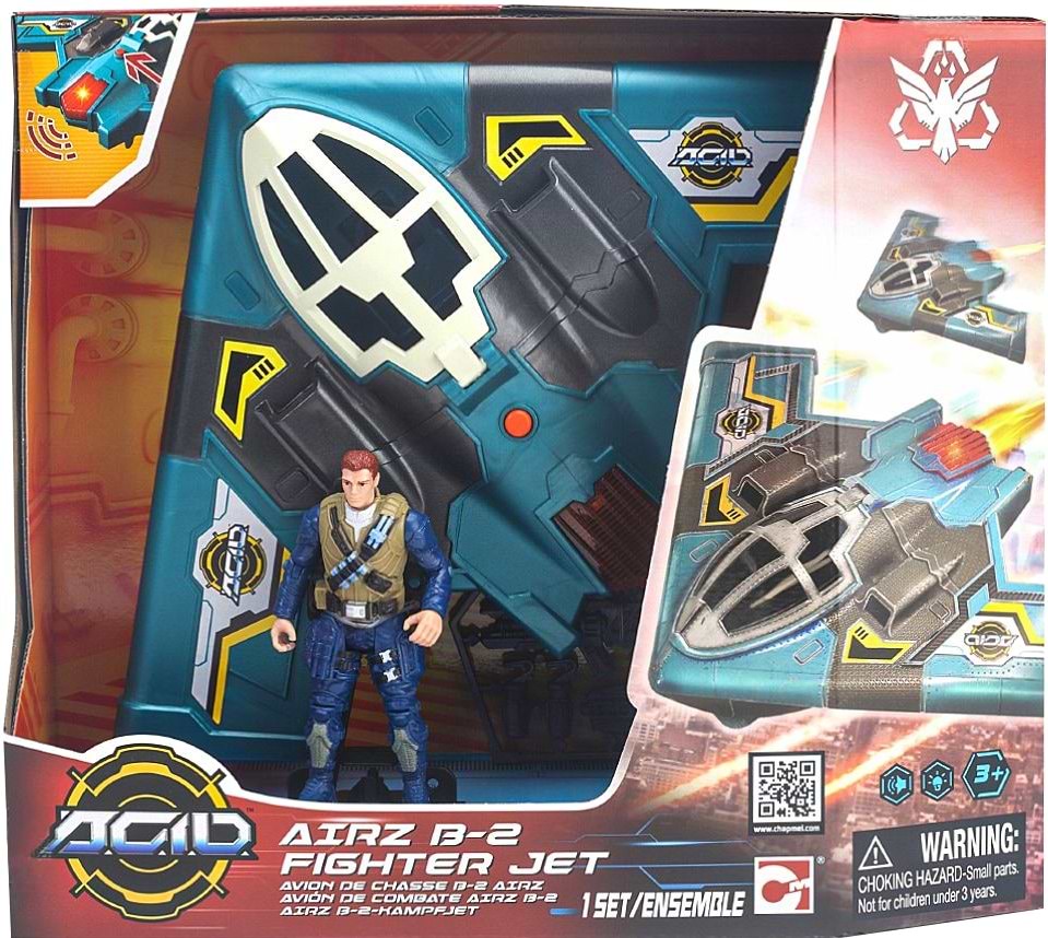 Набор игровых фигурок A.C.I.D. МорфоЗор Истребитель AIRZ B-2 (535200) - Фото 1