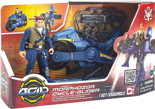 Фото - Набір ігрових фігурок A.C.I.D. МорфоЗор Мотопланер (535001)