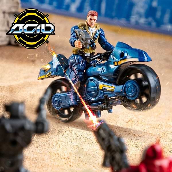 Фото - Набір ігрових фігурок A.C.I.D. МорфоЗор Мотопланер (535001)