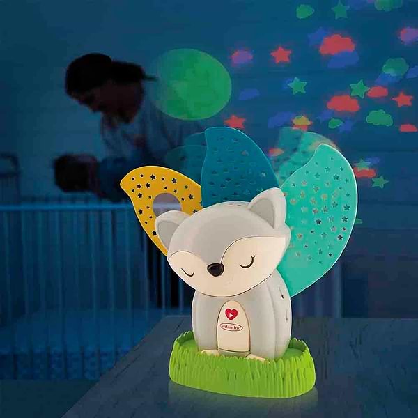 Фото - Ночник детский Infantino Лисенок с подвижным хвостиком (302021)