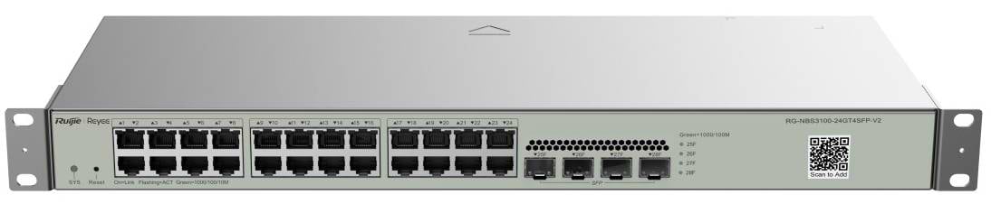 Коммутатор локальної мережі (Switch) Ruijie Reyee RG-NBS3100-24GT4SFP-V2 - Фото 1