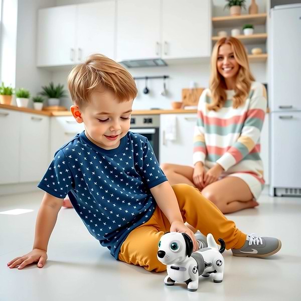 Фото - Інтерактивний робот Silverlit собака DACKEL JUNIOR (88578)