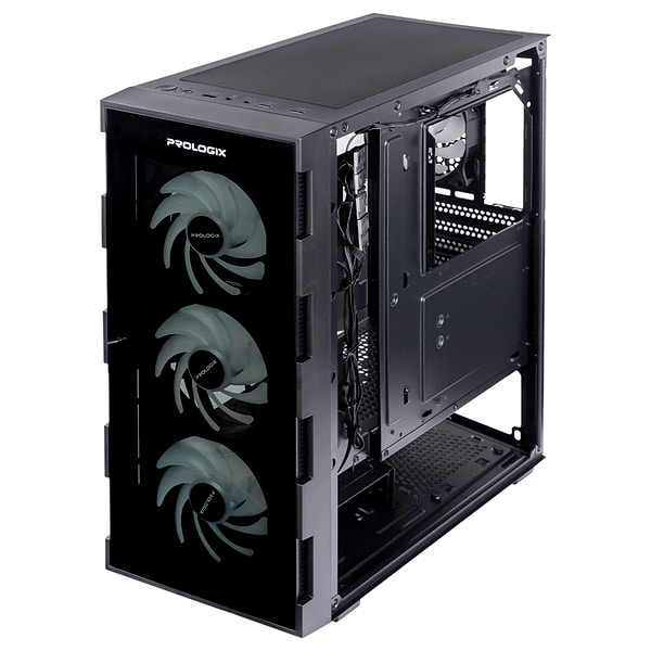 Фото - Корпус ProLogix E114 Tempered Glass Black