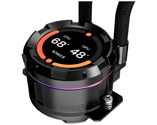 Фото - Водяная система охлаждения ID-Cooling Space LCD SL360 XE