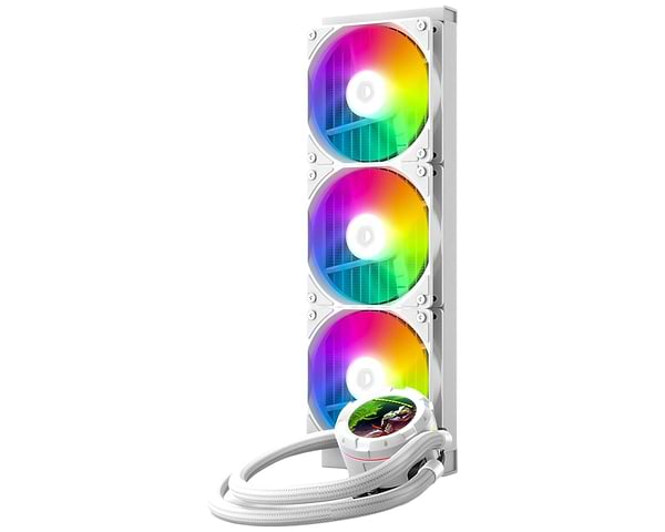 Фото - Водяная система охлаждения ID-Cooling Space LCD SL360 XE White
