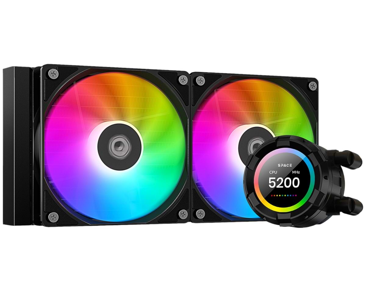 Водяная система охлаждения ID-Cooling Space LCD SL240 XE