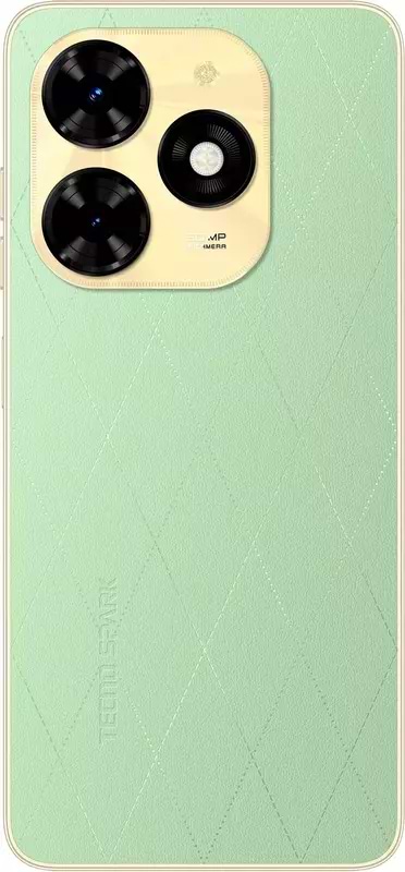 Фото - Смартфон Tecno Spark 20C 4/128Gb Magic Skin Green