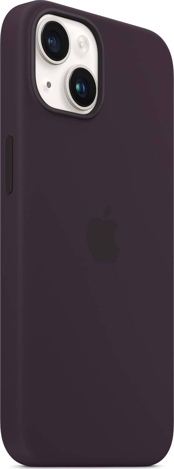 Фото - Чохол для смартфону  Silicone Case with Magnetic Ring iPhone 14 Elderberry