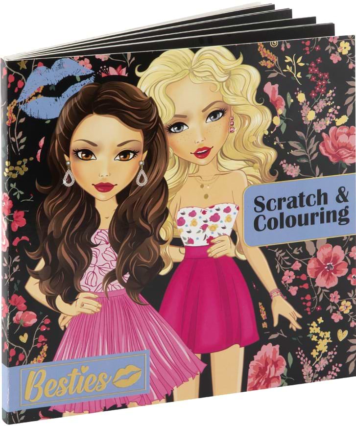Гравюра (скрапбукінг) Besties Скретч-розмальовка (961008) - Фото 1