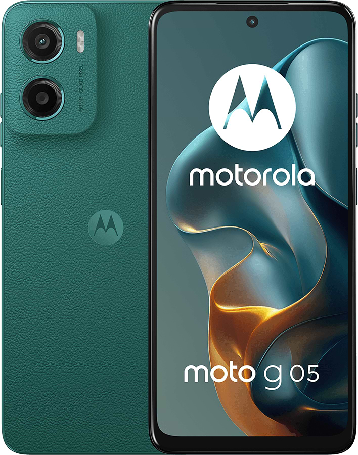 Смартфон Motorola G05 4/128Gb Forest Green - Фото 1