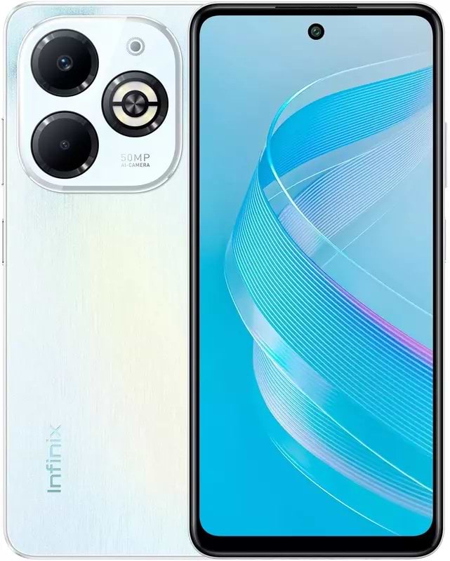Смартфон Infinix Smart 8 2/64GB Galaxy White X6525 - Фото 1