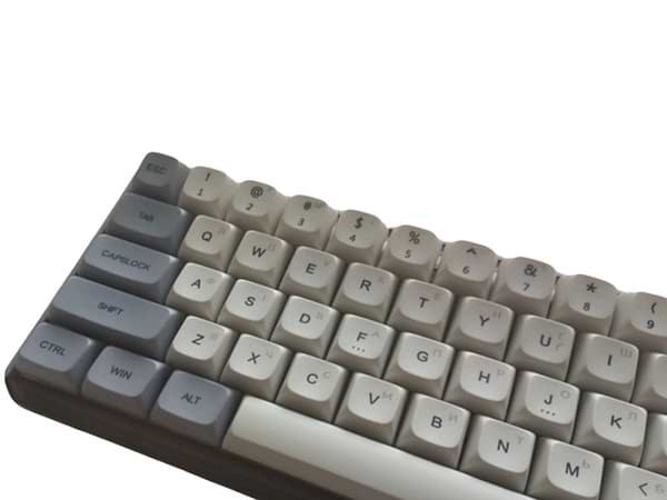 Фото - Клавиатура беспроводная игровая Motospeed Darmoshark K5 Gateron Yellow Pro Light Gray (dmk5lgypro)