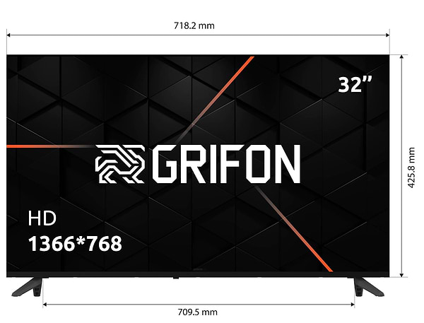Фото - Телевізор Grifon DV32HSB
