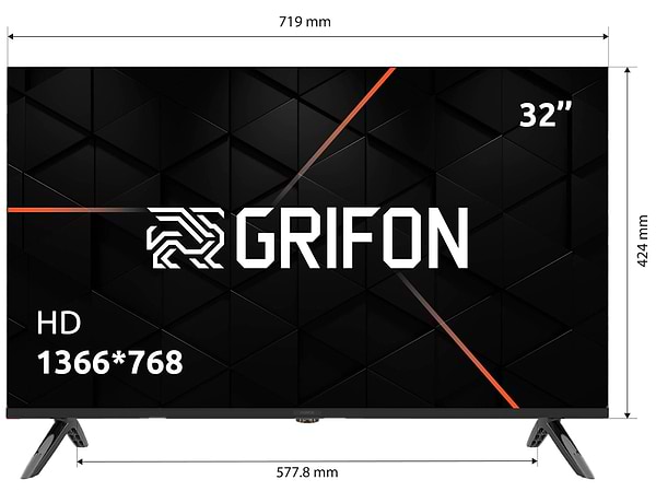 Фото - Телевизор Grifon NV32HSB