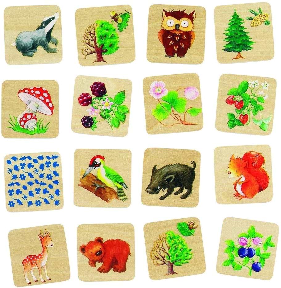 Настольная игра (до 2 лет) goki Лесная Жизнь (56869G)