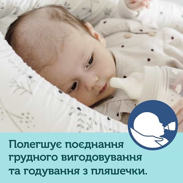 Фото - Средний поток соска детская силиконовая Canpol babies переменный поток EASYSTART 2 шт (21/734)