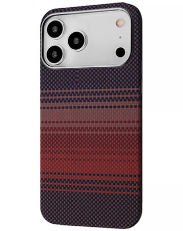 Чохол для смартфону Proove Carbon Slim with Magnetic Ring iPhone 17 Pro glowrise (PCCSIP17P052) - Фото 1