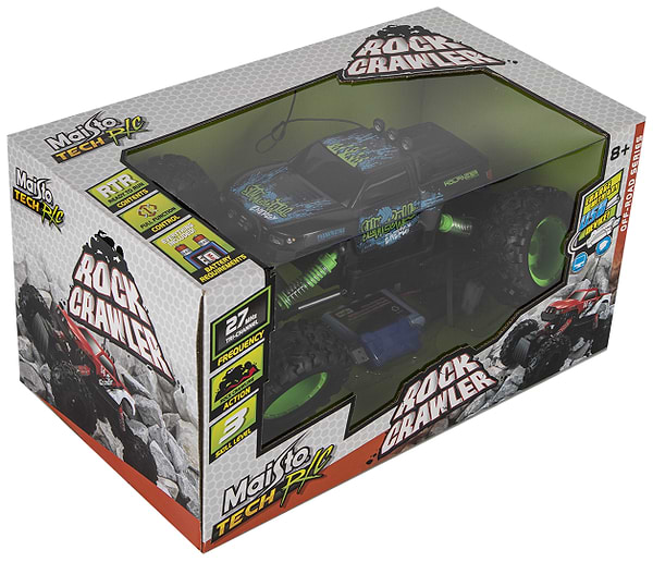 Фото - Радиоуправляемая машинкаMaisto Tech Tech Rock Crawler черный (81152 black)