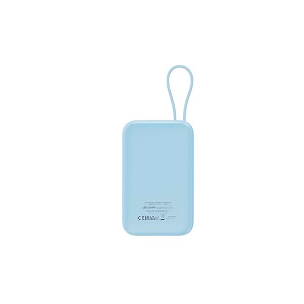 Фото - Батарея мобильная Canyon OnPower 101 built-in cable 10000 mAh PD22.5W Blue (CNS-CPB101BL)