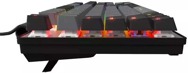 Фото - Клавиатура проводная игровая Lorgar Azar 514 RGB EN/UA Gaming Wired Black (LRG-GK514B-UA)