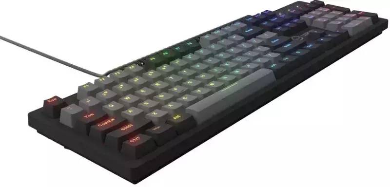 Фото - Клавиатура проводная игровая Lorgar Azar 514 RGB EN/UA Gaming Wired Black (LRG-GK514B-UA)