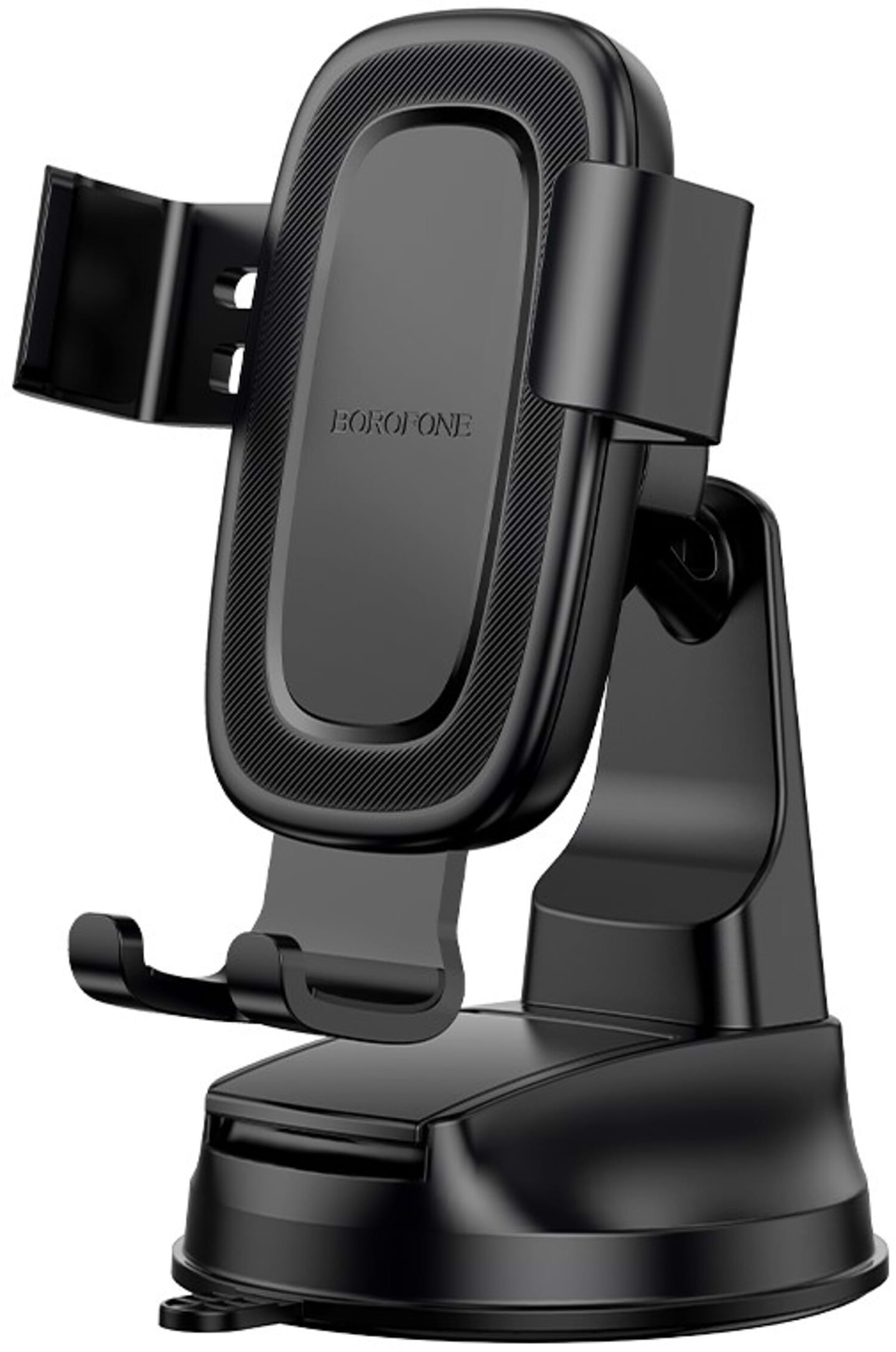 Автотримач BOROFONE BH130 Follower gravity car holder(center console) Black (6941991121289)
